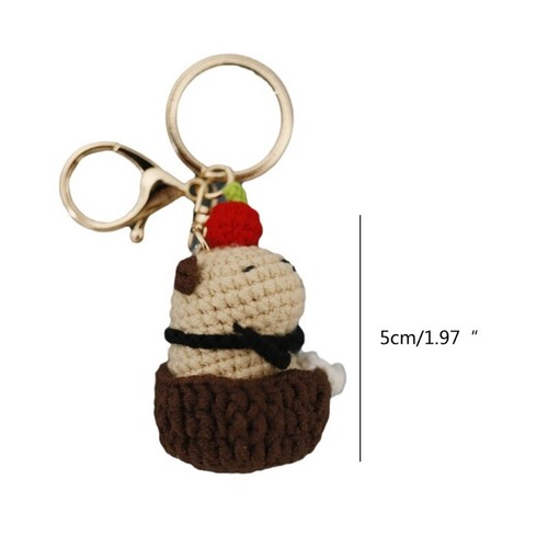 Little Capybara Phone Shells Pendant Accessories Package Decoration Keychain - 第 8/8 張圖片