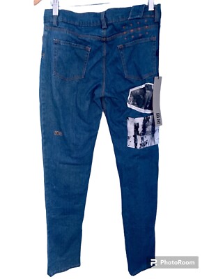 Tsubi Ksubi Skinny Pins Mikey Blue WD11311 NWT AUS 10 UK 10 USA 4 