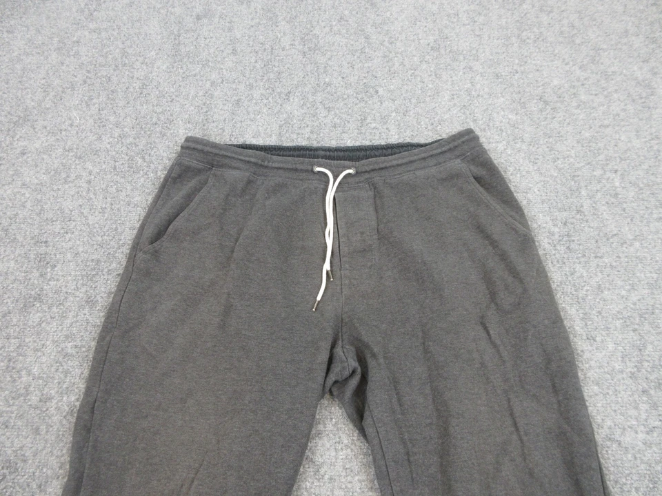 Pantalones Club Monaco Para Hombres Adultos Extra Grandes Gris Logo Sudadera Pista Informal 36x27 Foto 3 de 4