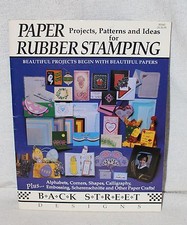 Paper Projects Patterns and Ideas for Rubber Stamping Back Street Design 1992