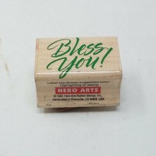 Hero Arts Bless You Rubber Stamp A159 085700809689 A1593 A1593