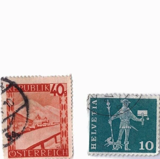 vintage antique collectible postage stamp lot - Image 3 of 4