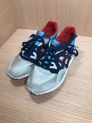 asics gel lyte v blue red