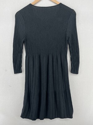 eileen fisher long sleeve rib dress Eileen Fisher Long Sleeve Rib Dress