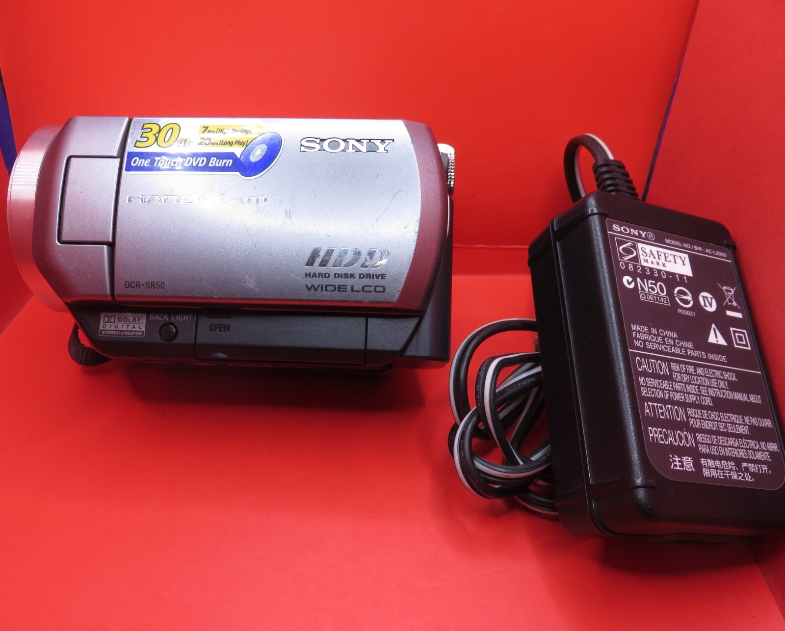 Sony Handycam DCR-SR50 Digital Video Camera Recorder – Silver