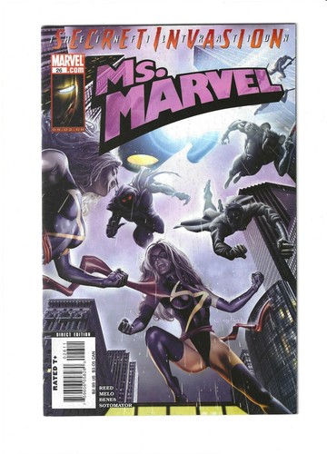 Ms. Marvel #25 26 27 28 29 30-34 ¡INVASIÓN SECRETA 10 LIBROS CORRER! ¡CUBIERTAS DE CUERNO GREG! - Imagen 3 de 11