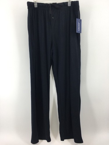 Jockey Mens Pajama Pants Black 