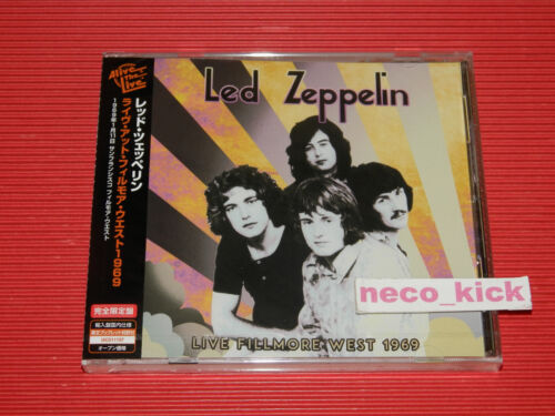 4BT LED ZEPPELIN LIVE FILLMORE WEST 1969  JAPAN CD - Picture 1 of 2