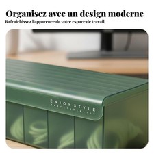 Boîte de Gestion de Câbles Multifonctionnel Organisateur de Fils de Bureau