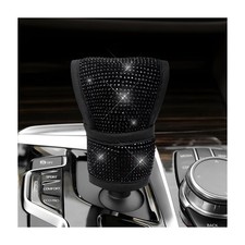 Bling Auto Gear Shift Knob Cover, Rhinestone Glitter Shifter Stick Protector ...