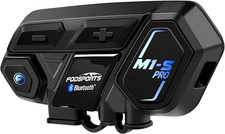 Motorcycle Bluetooth Intercom, Music Sharing, M1S Pro 2000M 10 Riders Group Helm