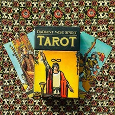 Radiant Wise Spirit Tarot Card Deck Lo Scarabeo By Arthur Edward Waite Ex247