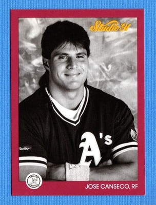 1991 Studio #101 Jose Canseco Oakland Athletics