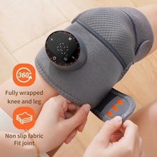 Knee Massager with 5 heat Massage Modes Leg Pain Relief Wrap Portable Electric