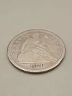 1870 Seated Liberty Silver Dollar $1 - Philadelphia Mint