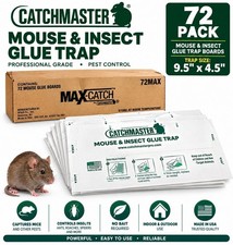 Maxcatch Glue Traps 72max Pest Boards Catch Mice Water-bugs Insects