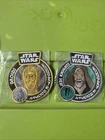 2 STAR WARS Smugglers Bounty Exclusive 2.5" Patch, Funko 2017, New