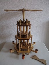 Erzgebirge 2stöckige Pyramide FK Christi Geburt 40 cm