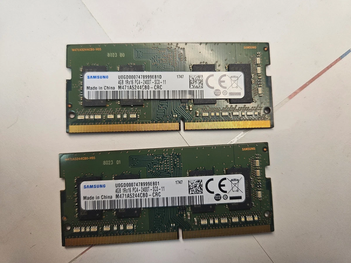 Samsung DDR4 SDRAM 4 GB Capacity per Module Memory (RAM) for sale