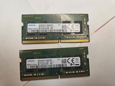 Samsung 8GB 2x4GB PC4-2400T DDR4 SODIMM Laptop RAM Matching Pair
