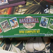 1990. Upper Deck Complete Set MLB Baseball Cards w Holograms NEW, FACTORY SEALED