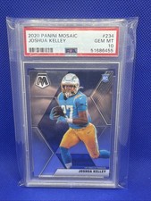 Joshua Kelley 2020 Panini Mosaic Rookie RC 234 PSA 10 Chargers