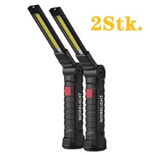 2X COB LED KFZ Arbeitsleuchte Akku Werkstattl...