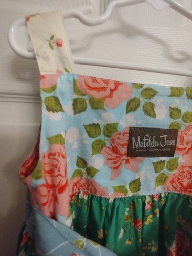 Matilda Jane Strawberry Fields Tunic Knot Top W/ Pockets Ties n Bow Girls Size 6 - Picture 15 of 24