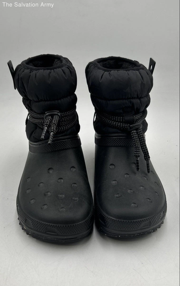 Crocs Black Winter Boots for Women for sale | eBay display picture 1