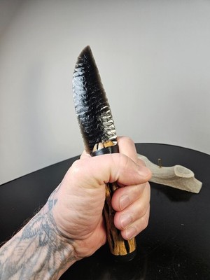 WICKED LACE Obsidian Knife~Worldwide 1996~Master fog Knapper KENNY Hull~Top 10