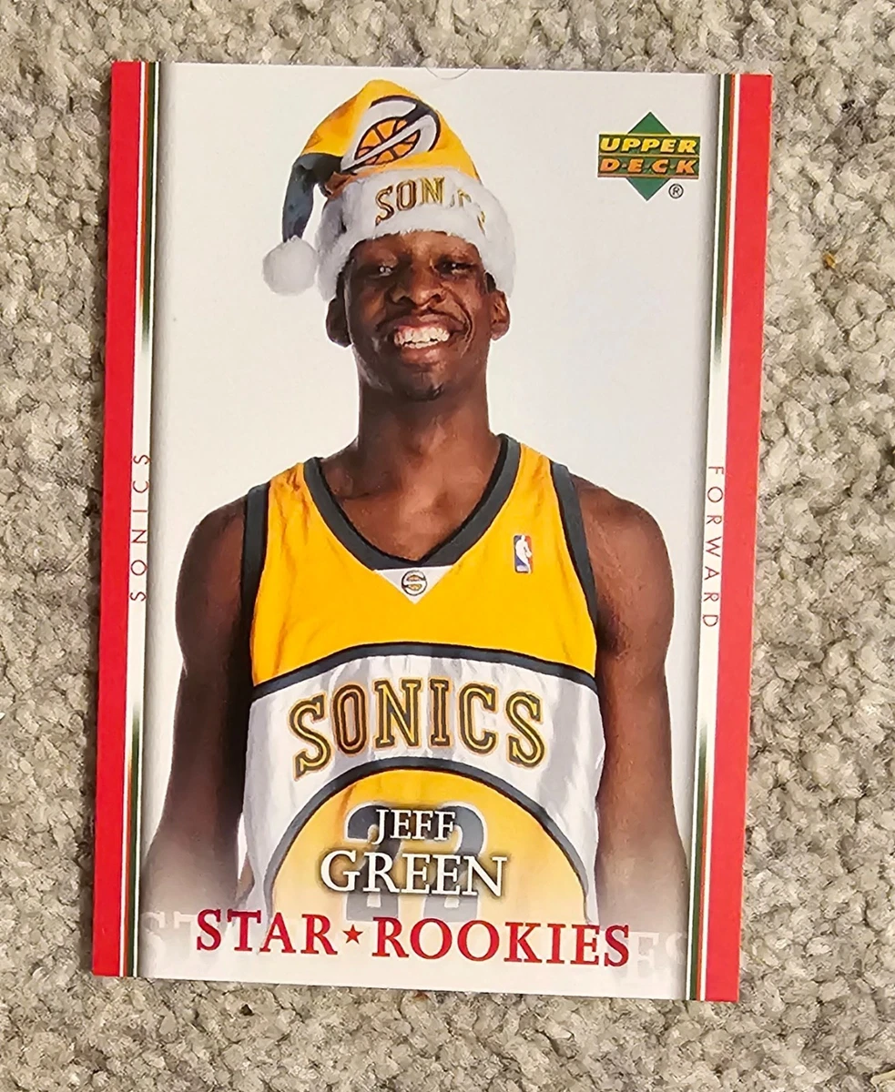 Basketball Jeff Green Rookie 2007-08 Season Sports Trading Cards