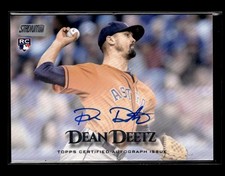 2019 Stadium Club #SCA-DD Dean Deetz Autographs