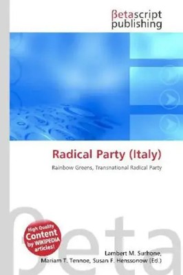 Lambert M. Surhone (u. a.) | Radical Party (Italy) | Taschenbuch | Englisch