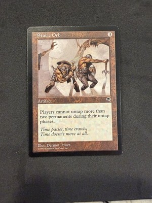 Magic The Gathering - Static Orb  - Tempest