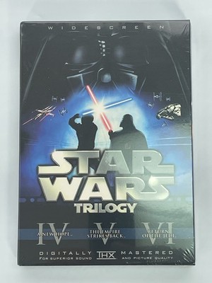 Star Wars Limited Edition Original Theatrical Unaltered Trilogy DVDs 2008 SEALED