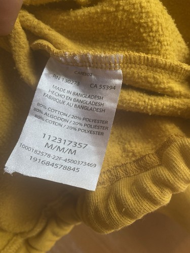 Wrangler Retro Hoodie Womens Medium M Yellow Cowboyl All Over Print Cropped - Picture 20 of 22