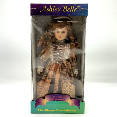 ASHLEY BELLE Porcelain Keepsakes 22 inch Doll - Damaged Box | eBay