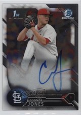 2016 Bowman Draft Chrome Draft Pick Auto Connor Jones #CDA-CJ Auto v9t