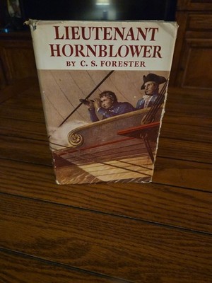 Lieutenant Hornblower by C. S. Forester BOMC Horatio Sailing Napoleon 1952 HC/DJ