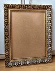 Bilderrahmen 30x40 cm Holz Foto Poster Rahmen Antik Barock Prunk Shabby Gold