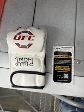 Merab Dvalishvili The Machine Signed Autographed UFC Fight Glove JSA COA