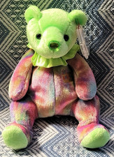 TY Beanie Baby AUGUST the Birthday Bear 7.5" MWMT's New