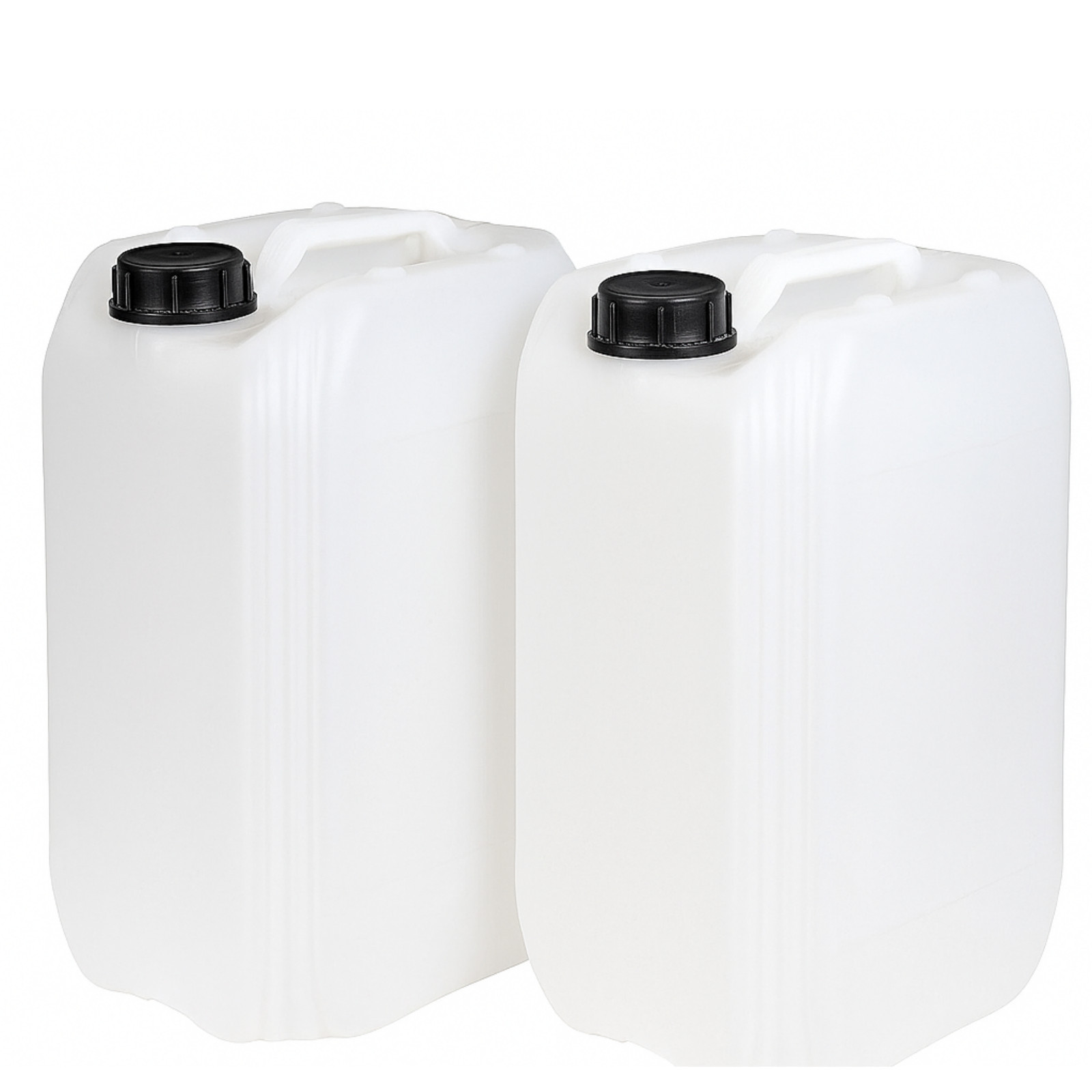 2 x 25l Water Container Heavy Duty Food Grade HDPE Plastic Jerry Can Carrier