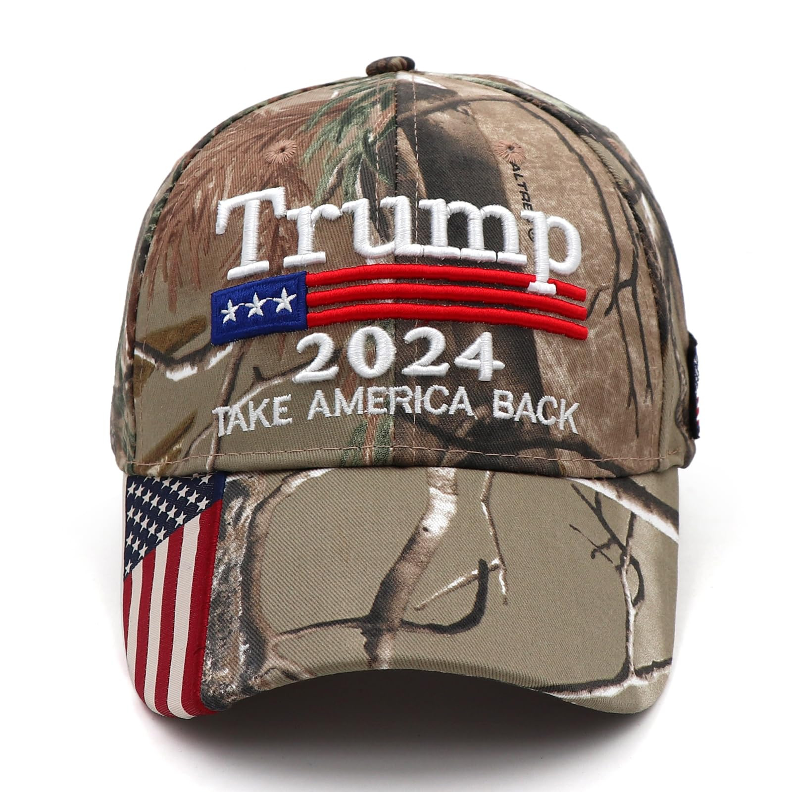2024 Hat Camo Embroidered Adjustable Baseball Cap