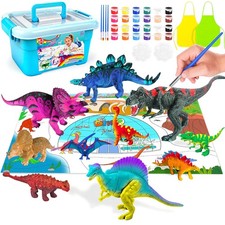 Dinosaur Toys Painting Drawing Kits for Kids Ages 3-5, 24 Pcs Kids Arts Craft...