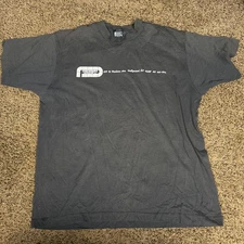 Vintage Cineworks Hollywood T-shirt Gray Size L