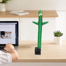 Uomo gonfiabile che saluta con tubo, burattino ad aria, artista di danza, uomo