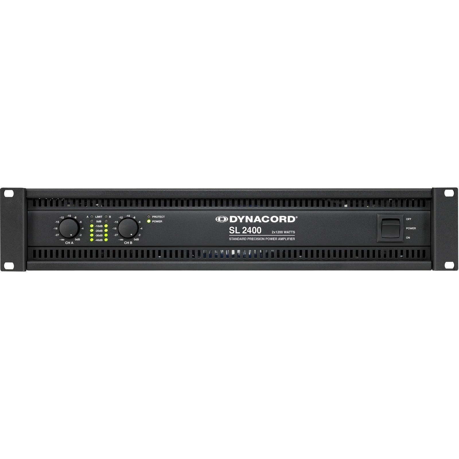 Dynacord SL2400 2 x 1200 Вт / 4 Ом - 2-Канальный разъем