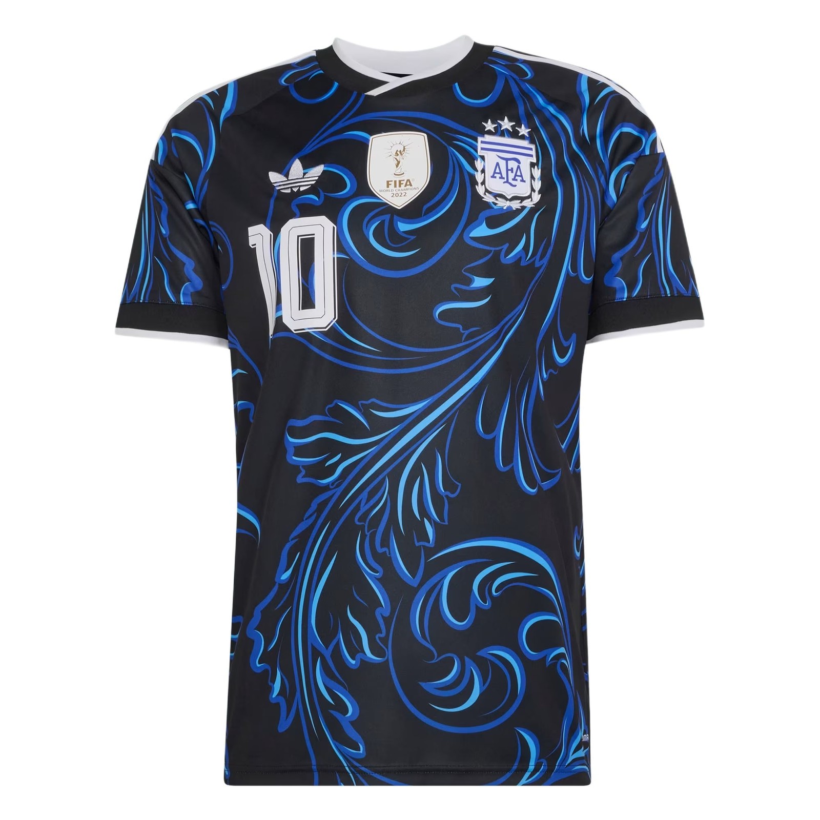 Adidas Argentina 26 Away Messi Jersey 'Black/Lucid Blue/Blue Burst'