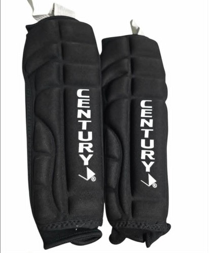 Century Martial Armor Forearm Elbow Guards Black Large 1 Pair 14934010215